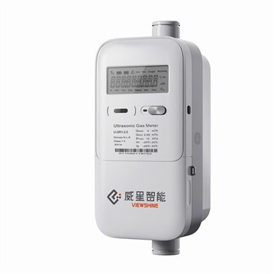 Ruimte-efficiënte verticale slimme gasmeter